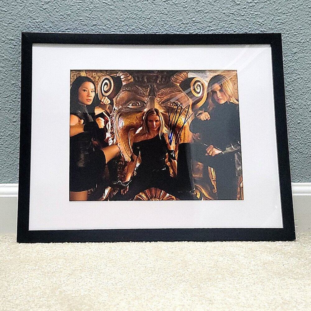 Drew Barrymore Charlie’s Angels Autographed 11X14 Framed & Matted with COA